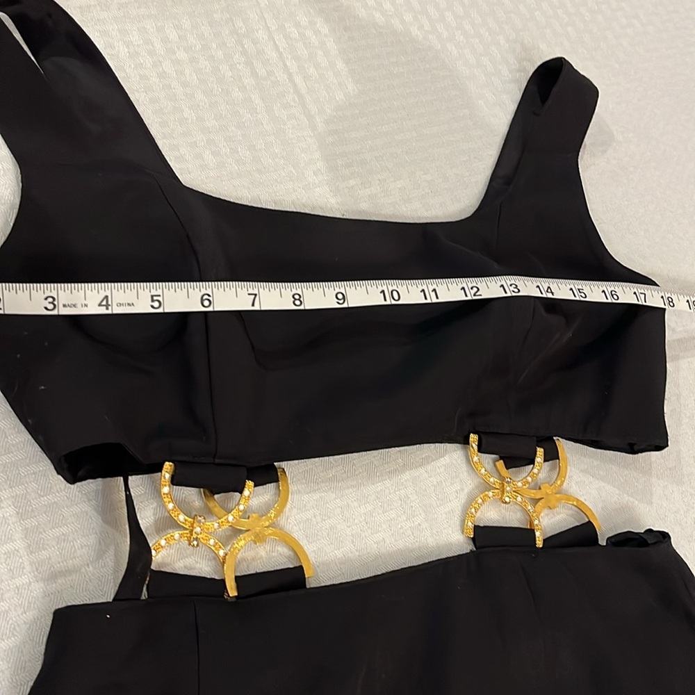 Geary Roark Kamisato Black Cocktail Dress. Sexy & Chic,Great for the Holidays 10 - Picture 12 of 15